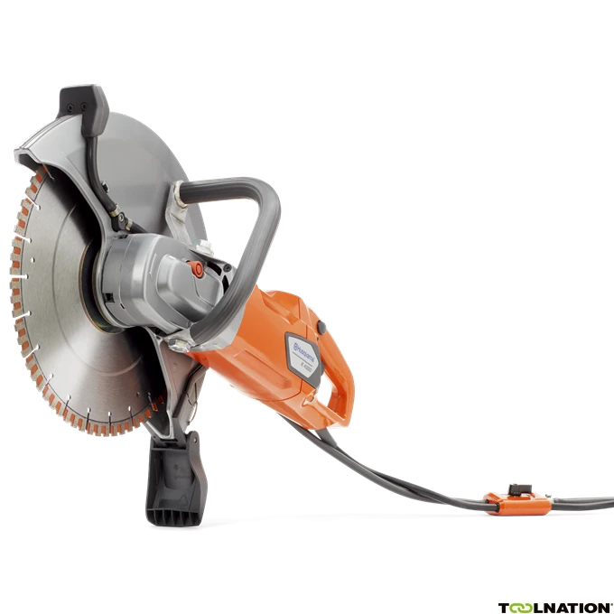 Husqvarna K4000 Wet Elektrische "Stille" Doorslijpmachine 350 Mm + Diamantzaagblad Elite-Cut S50 + Stofafzuighulpstuk